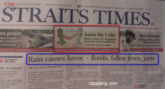 aka Flood causes havoc city