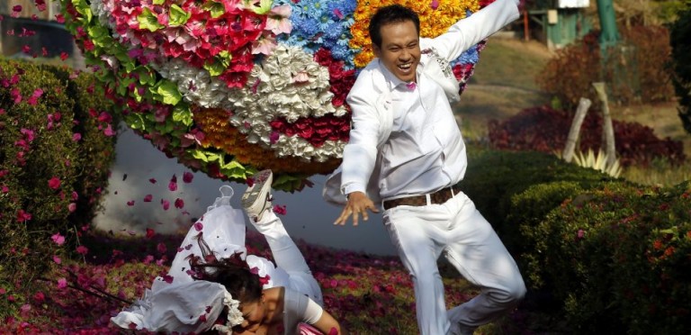 Wedding Ball of flower