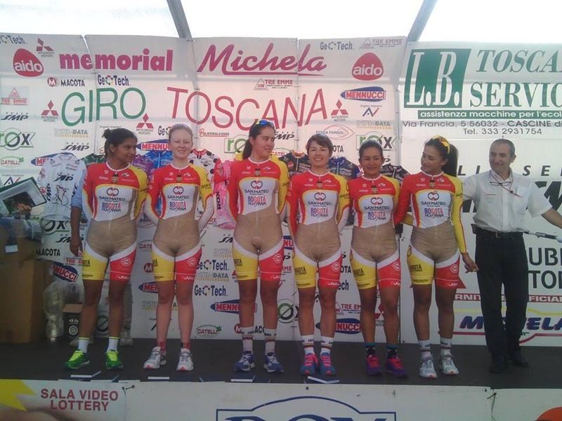 Colombian women cycling jersey 1