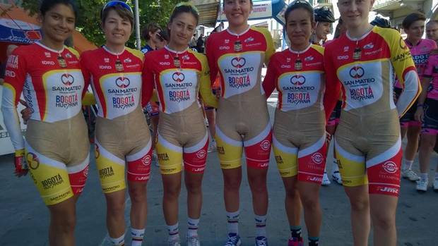 Colombian women cycling jersey 2