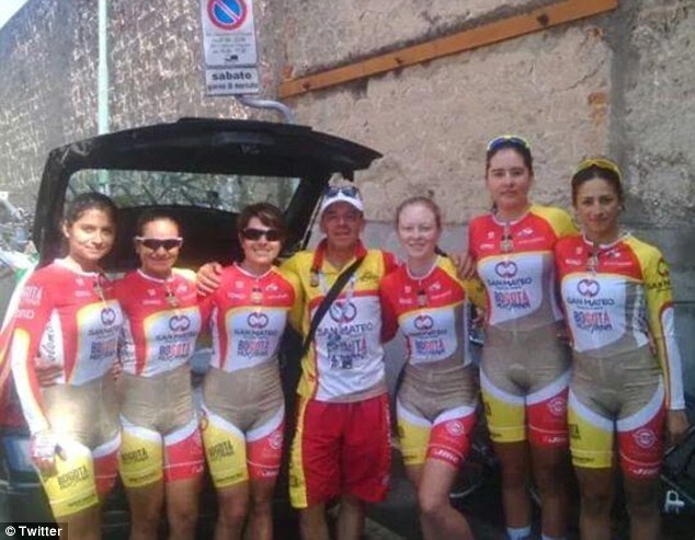 Colombian women cycling jersey 3